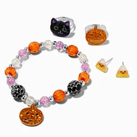 Claire's Club Halloween Motifs Jewelry Set - 5 Pack