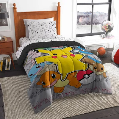 Pokémon™ Battle Squad Twin Bed in Bag Set (ds)