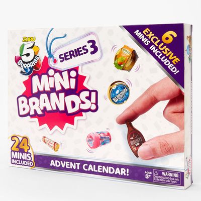 Zuru™ 5 Surprise™  Mini Brands! Series 3 Advent Calendar Blind Bag - Styles May Vary