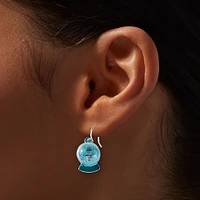 Snow Globe Drop Earrings