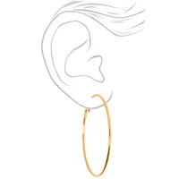 Gold 70MM Hoop Earrings