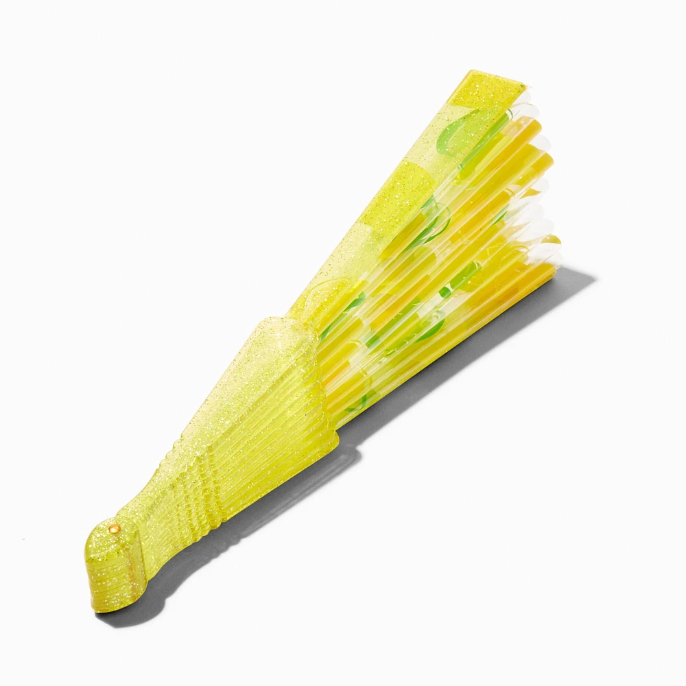 Citrus Slice Personal Folding Fan