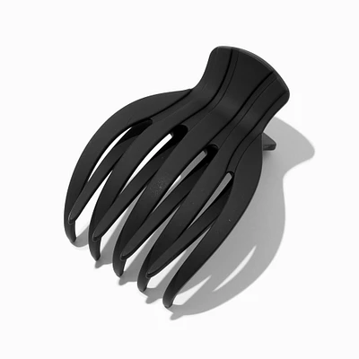 Matte Black Yoga Hair Claw