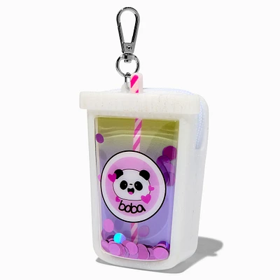 Panda Boba Jelly Coin Purse Keychain