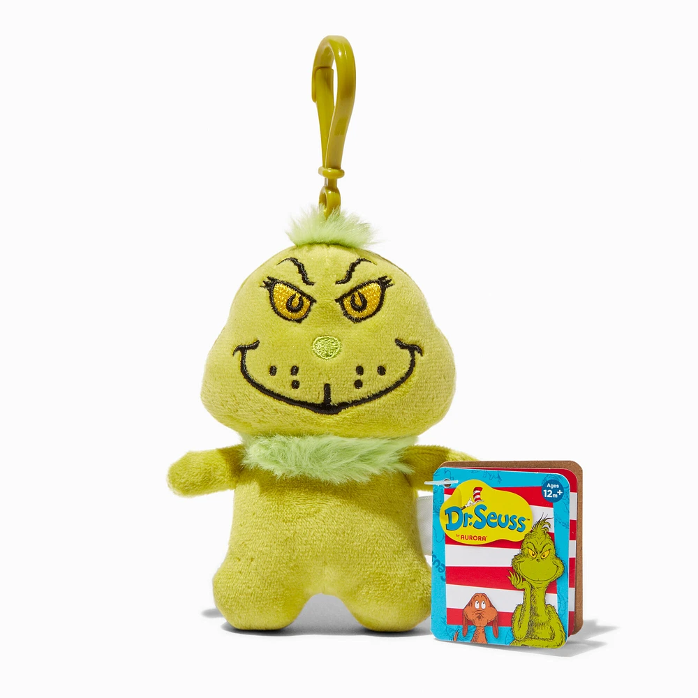 Dr. Seuss™ The Grinch 4" Clip-On Plush Toy