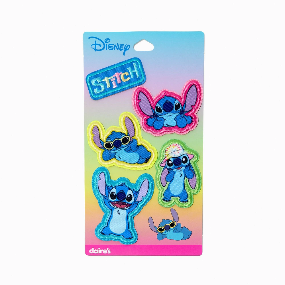 Disney Stitch Claire's Exclusive Summer Patches - 5 Pack
