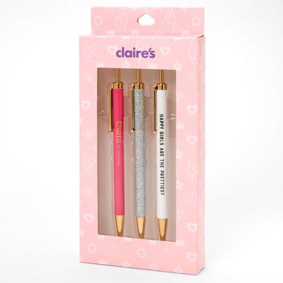 Glittery Bold Pen Set - 3 Pack