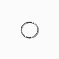 Silver 20G Mixed Nose Hoops - 3 Pack