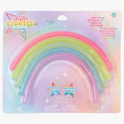 Glitter Stretch String Fidget Toy - Styles May Vary