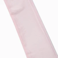 Blush Pink Sheer Long Gloves