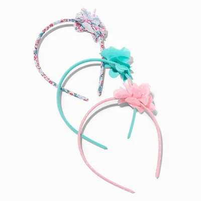 Claire's Club Floral Headbands - 3 Pack