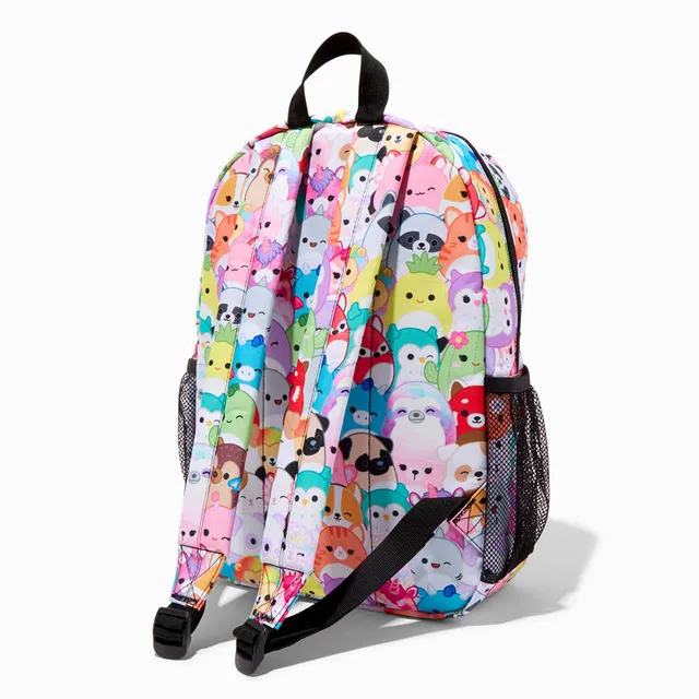 Claire's Club Pastel Tie Dye Bunny Furry Mini Backpack