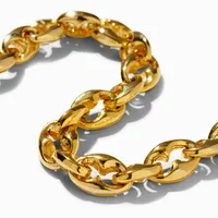 C LUXE by Claire's 18k Yellow Gold Plated Pop Top Bracelet