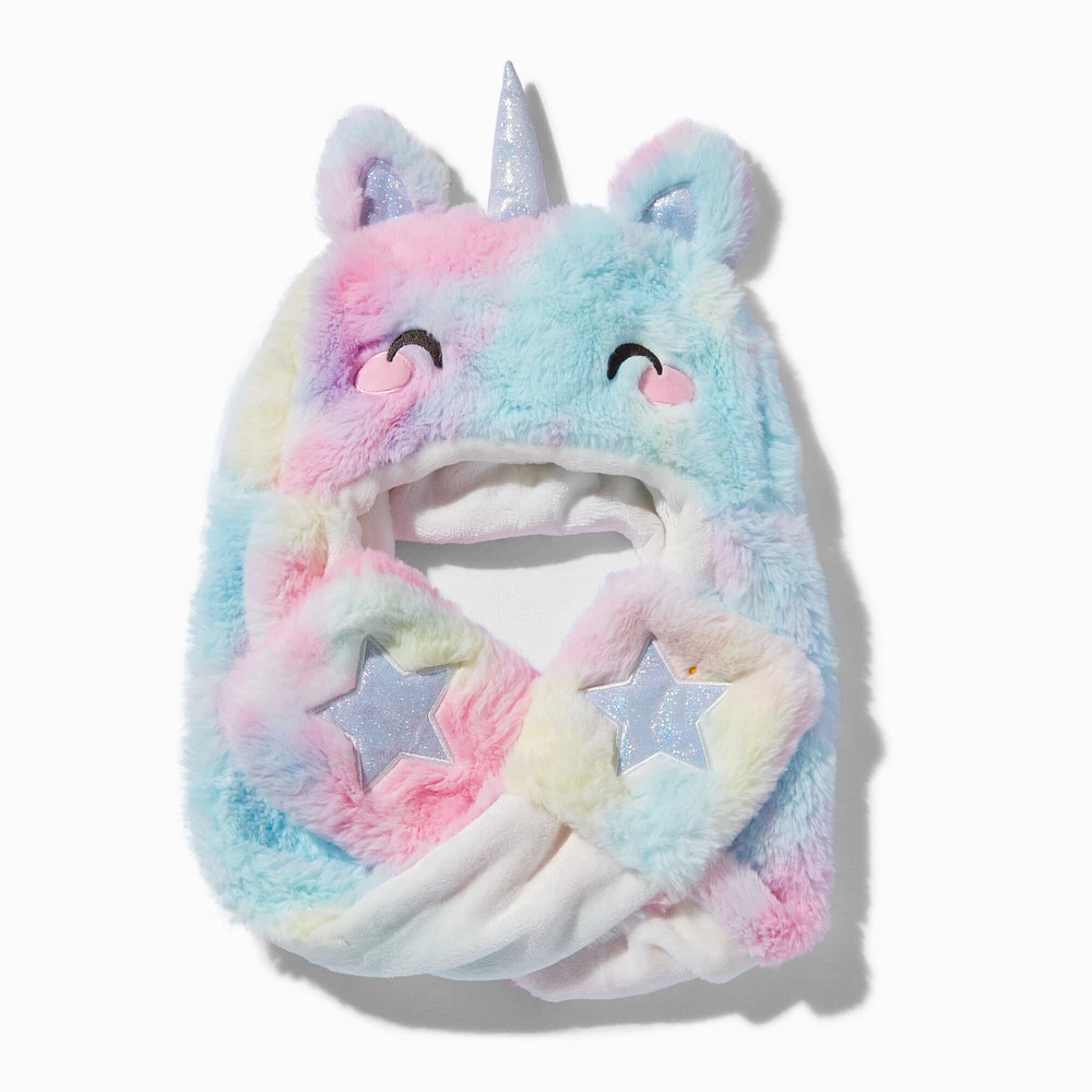 Claire's Club Fuzzy Unicorn Headscarf