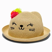 Claire's Club Cat Bowler Hat