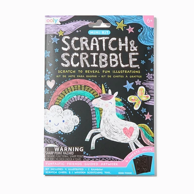 ooly® Fantastic Friends Scratch & Scribble Mini Kit