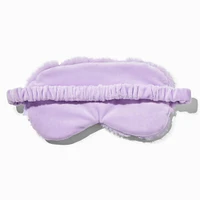 Lilac Rose Plush Sleeping Mask