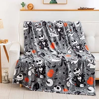 The Nightmare Before Christmas™ Best Friends Silk Touch Throw Blanket