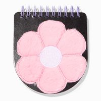 Furry Pink Daisy Notebook