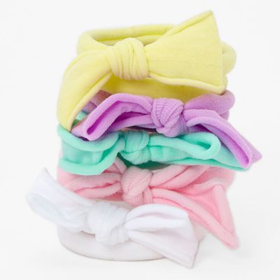 Claire's Club Pastel Twist Hair Ties - 10 Pack