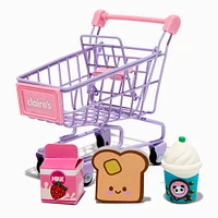 Shopping Cart Eraser & Sharpener Stationery Set