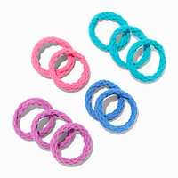 Claire's Club Jewel Tone Honeycomb Hair Ties - 10 Pack