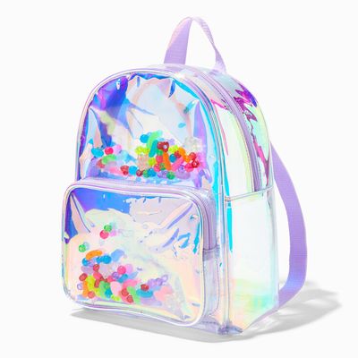 Holographic Y2K Shaker Mini Backpack