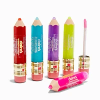 Rainbow Pencil Lip Gloss Set - 5 Pack