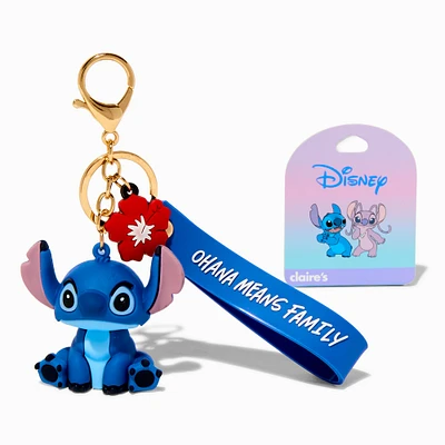 Disney Stitch Claire's Exclusive BFF Wristlet Keychain