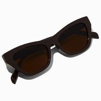 Brown Cat Eye Sunglasses