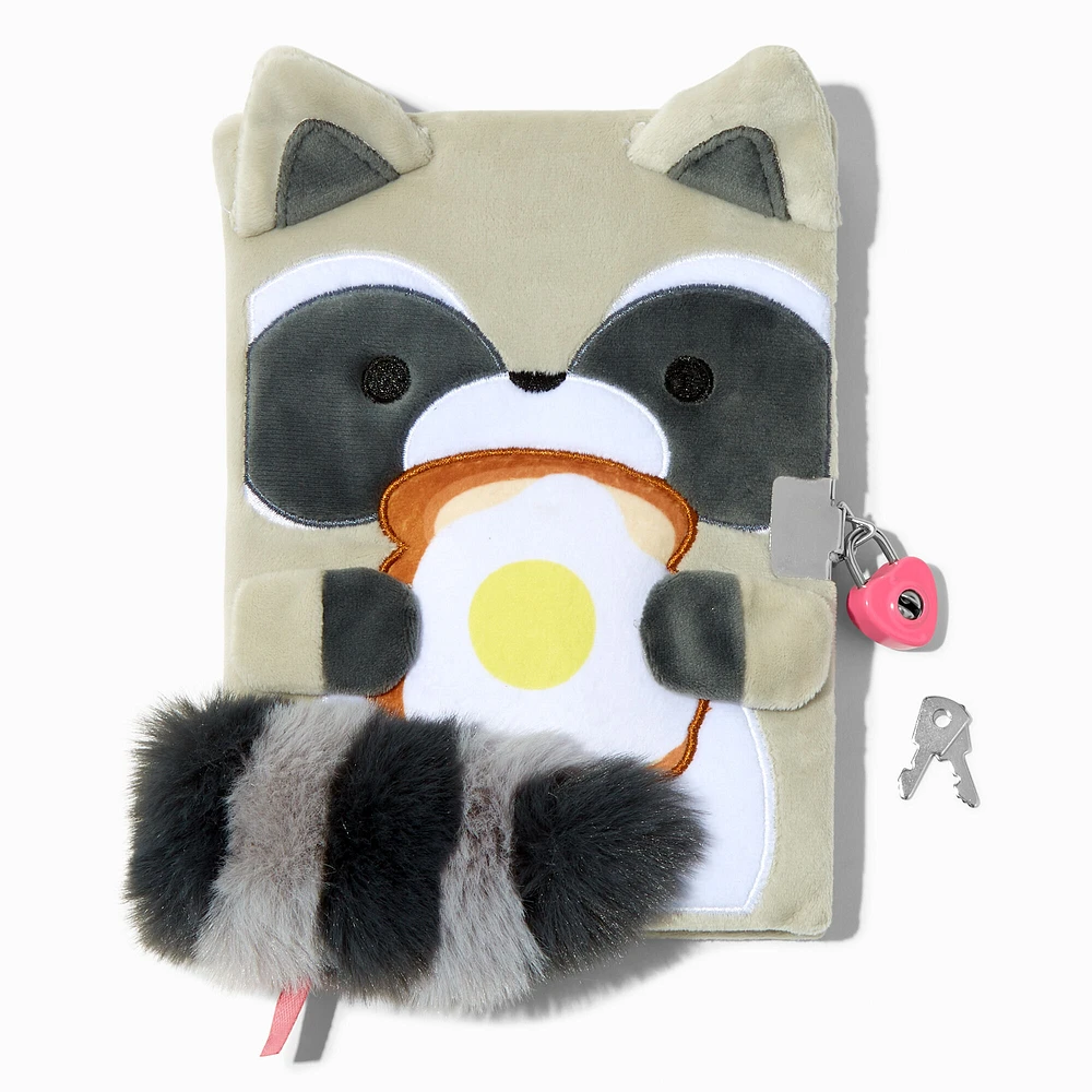 Raccoon Toast Lock Diary