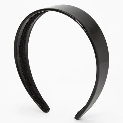 PU Wide Headband - Black