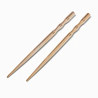 Gold Hair Sticks - 2 Pack