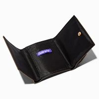 Brown Status Icons Trifold Wallet