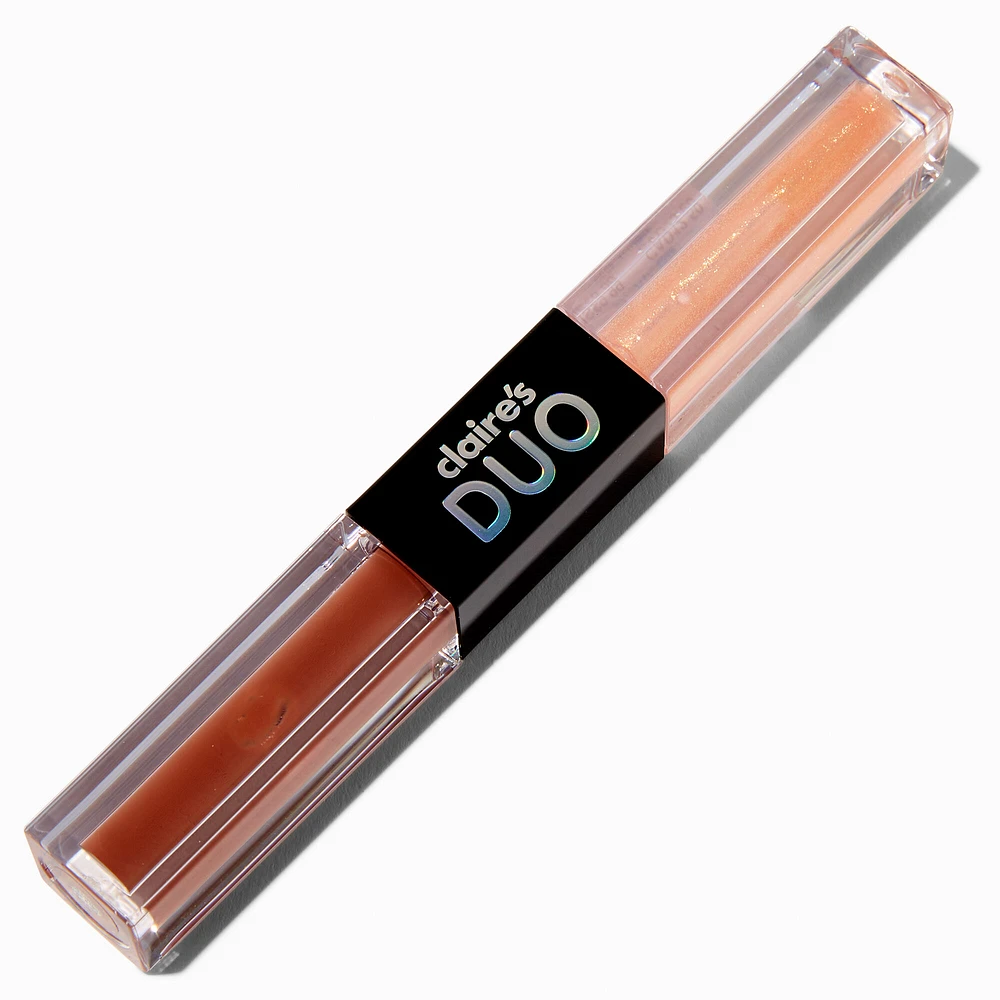 Champagne Duo Lip Gloss Wand