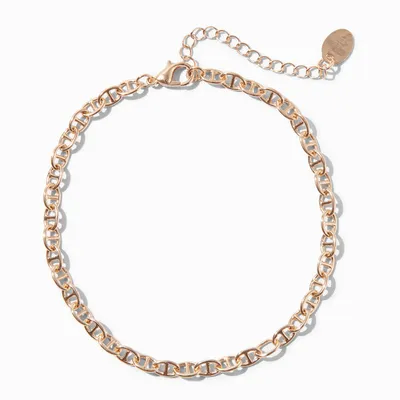 Gold Pig Nose Chain Anklet