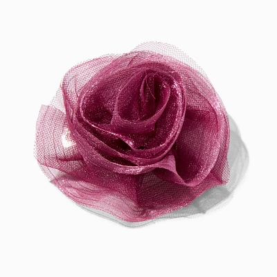 Rosette Flower Hair Clip