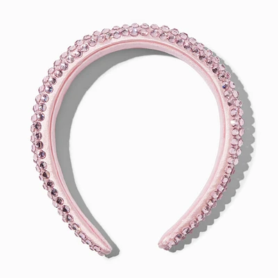 Claire's Club Pink Crystal Headband