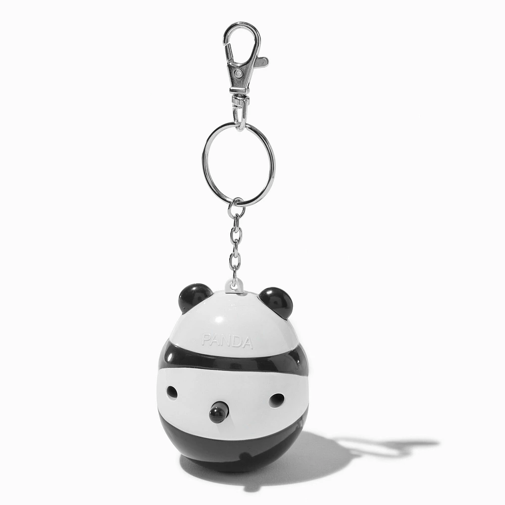 Silly Panda Eyes Keychain