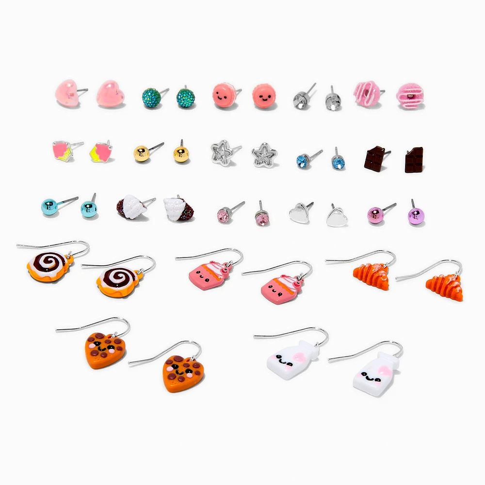 Sweet Treat Earring Stackables Set - 20 Pack