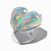 Holographic Heart Griptok Phone Grip