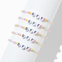 Best Friends Microbeads ''BFF'' Stretch Bracelets - 5 Pack