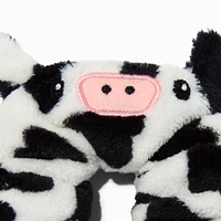 Black & White Cow Scrunchie