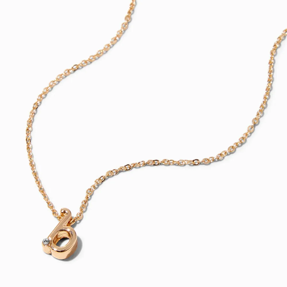 Stuller Lowercase Initial Necklace 85780:70173:P | Waddington Jewelers |  Bowling Green, OH