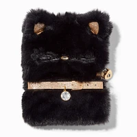 Black Cat Furry Lock Diary