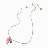 Best Friends Pink Ombré Heart Pendant Necklaces - 3 Pack