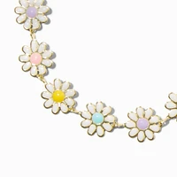 Pastel Daisy Chain Bracelet