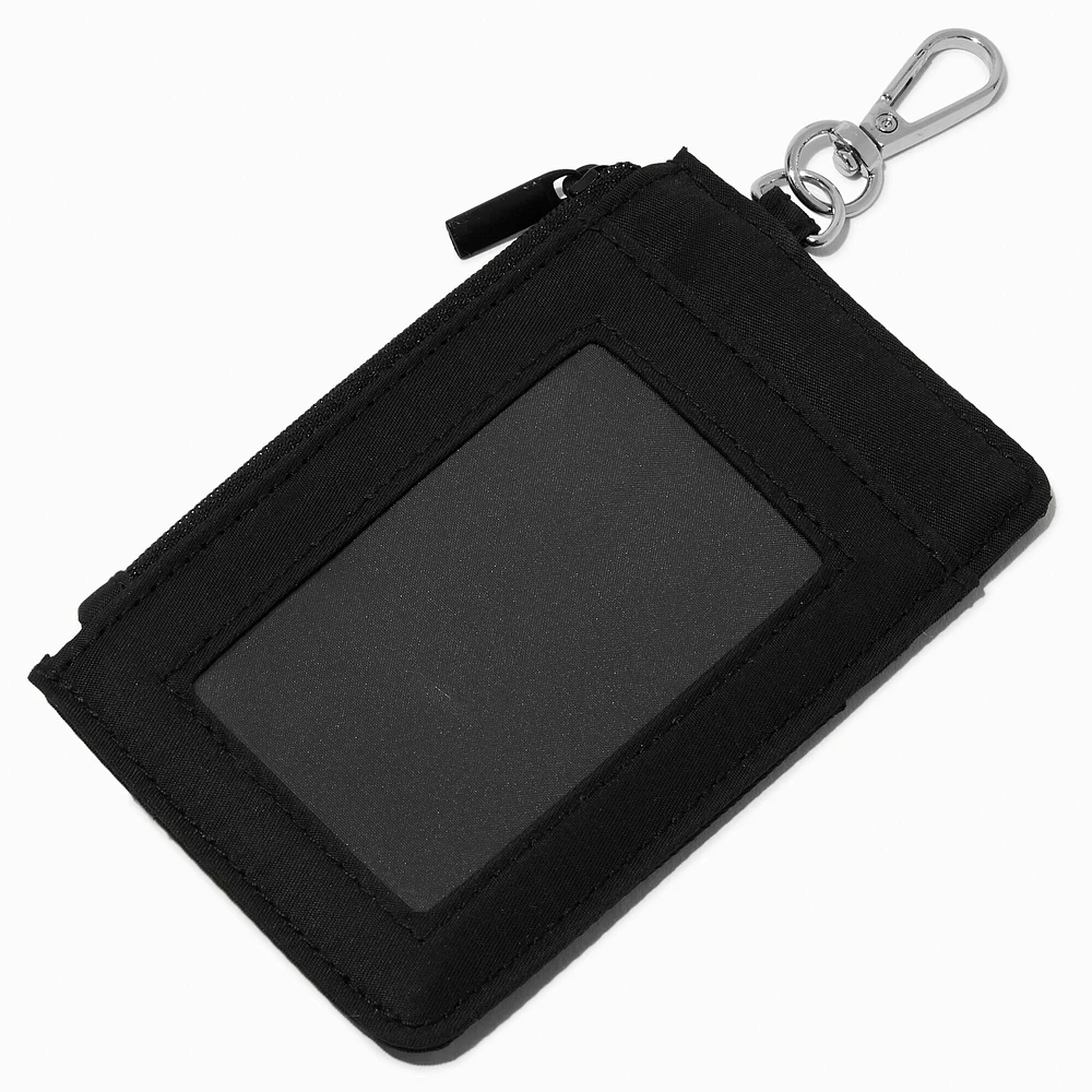 Black Nylon Credit Card Case