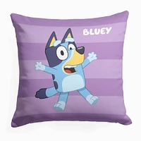 Bluey Striped Printed Throw Pillow (ds)