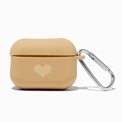 Gold Heart Silicone Earbud Case Cover - Compatible With Apple AirPods Pro®